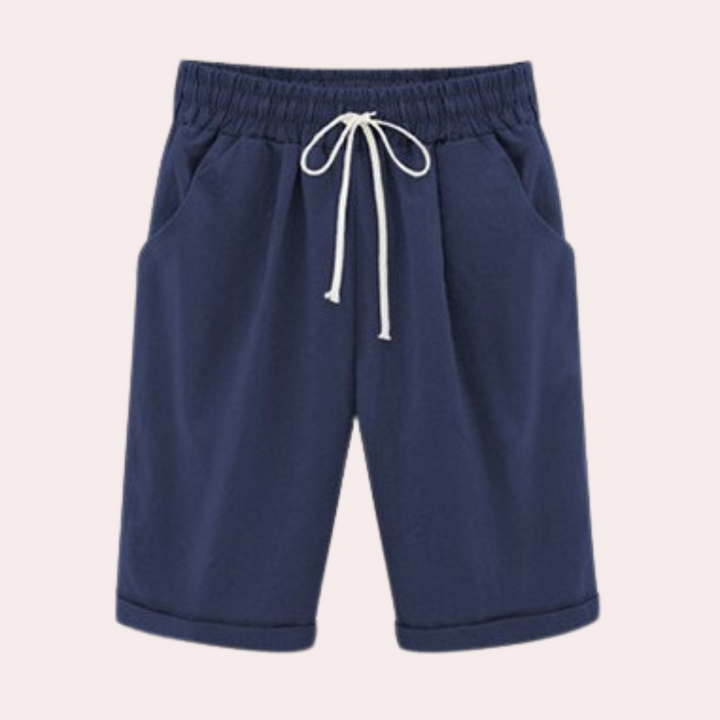 Xenia - El pantalón corto casual de mujer imprescindible para una comodidad óptima