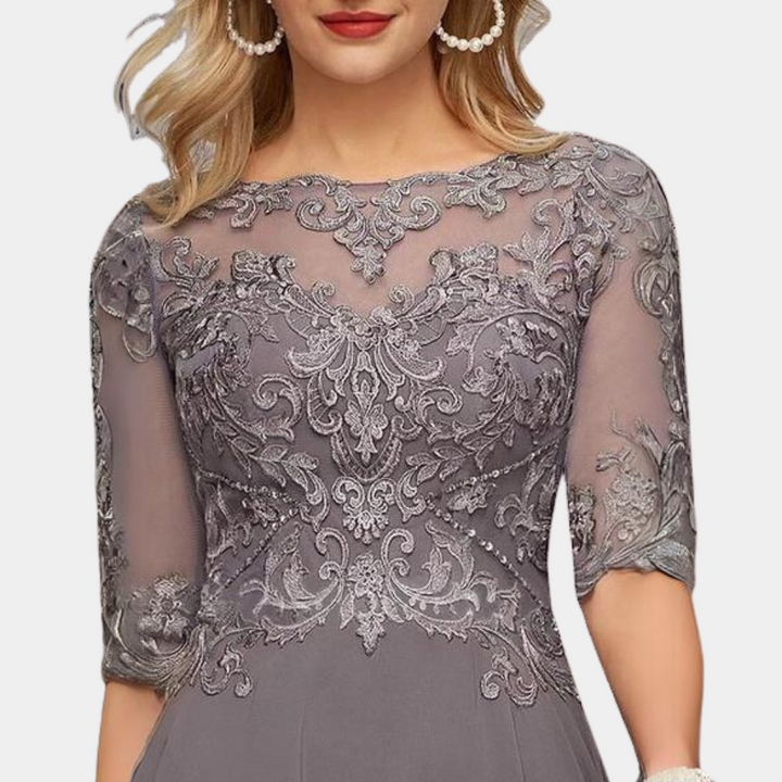 Elegante y sofisticado vestido de fiesta para mujer