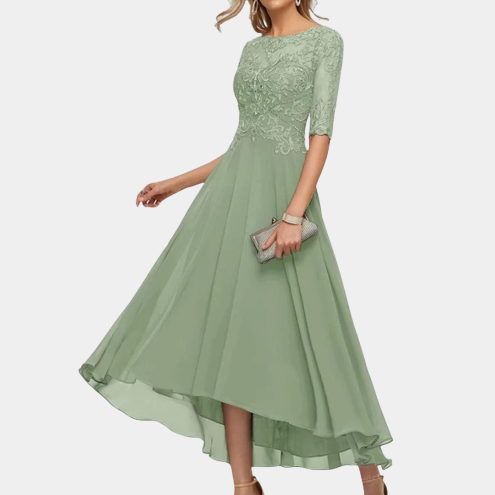 Elegante y sofisticado vestido de fiesta para mujer