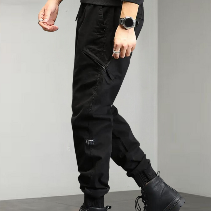 Elegantes pantalones cargo informales para hombre que ofrecen la máxima comodidad y versatilidad