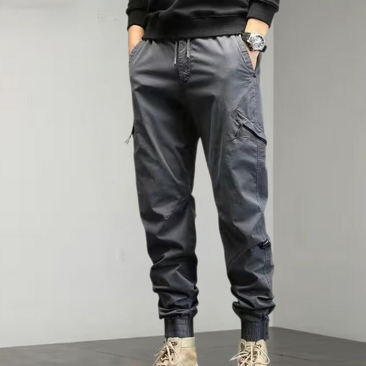 Elegantes pantalones cargo informales para hombre que ofrecen la máxima comodidad y versatilidad