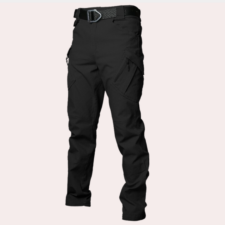 Elegantes pantalones cargo informales para hombre