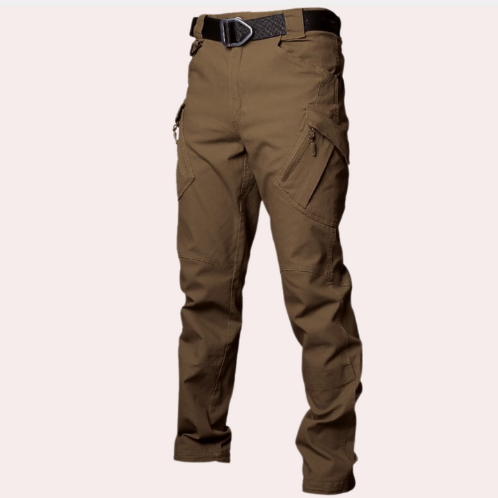 Elegantes pantalones cargo informales para hombre