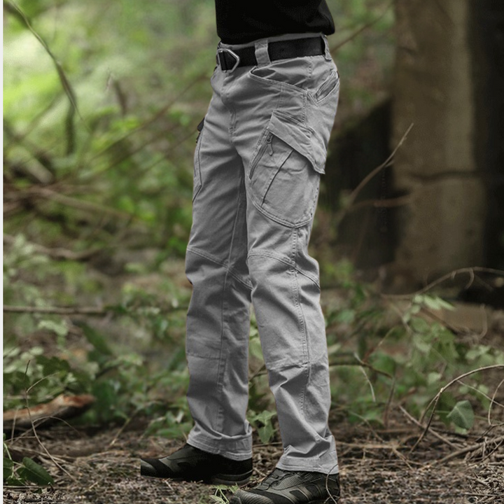 Elegantes pantalones cargo informales para hombre