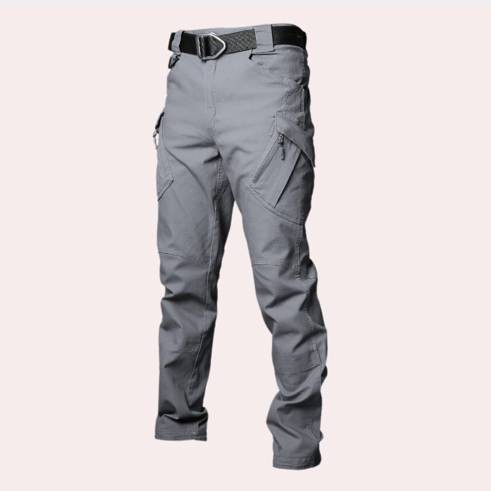 Elegantes pantalones cargo informales para hombre