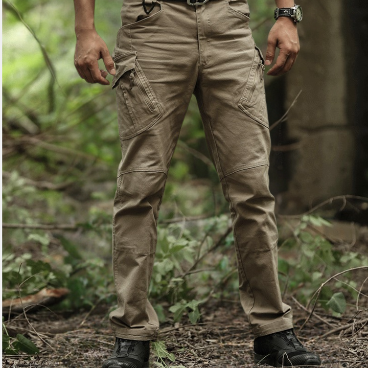 Elegantes pantalones cargo informales para hombre