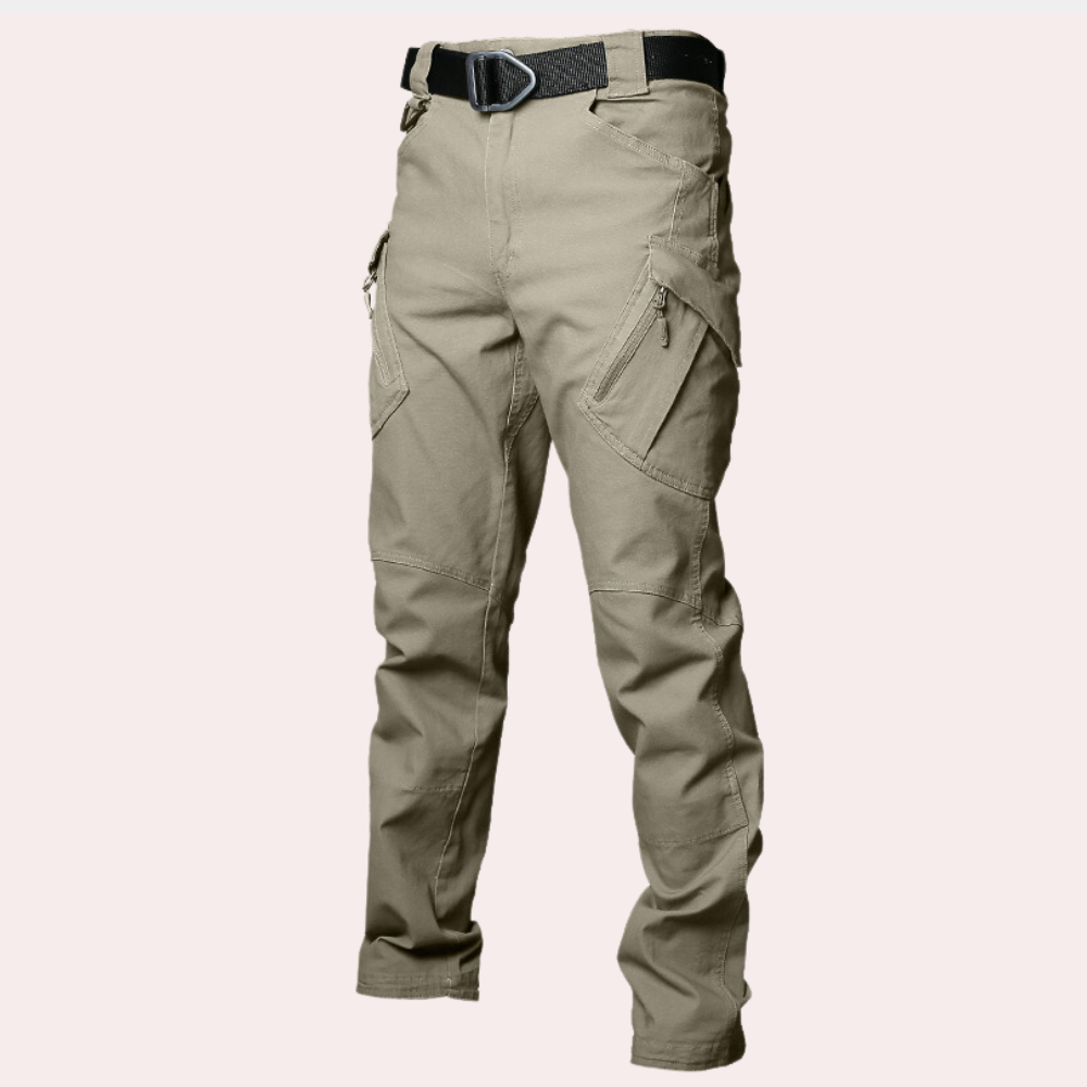 Elegantes pantalones cargo informales para hombre