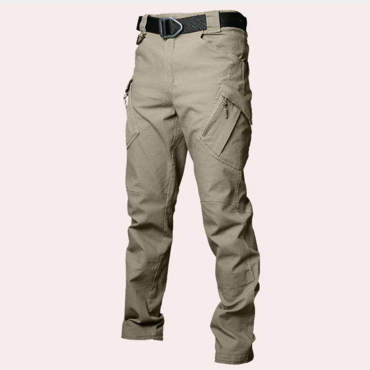 Elegantes pantalones cargo informales para hombre