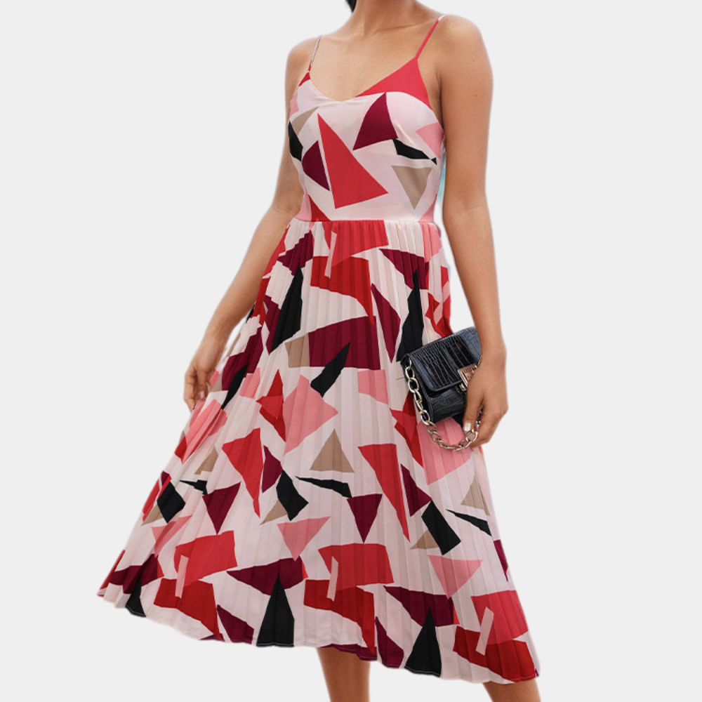 Encantador vestido midi - Elegancia sin esfuerzo