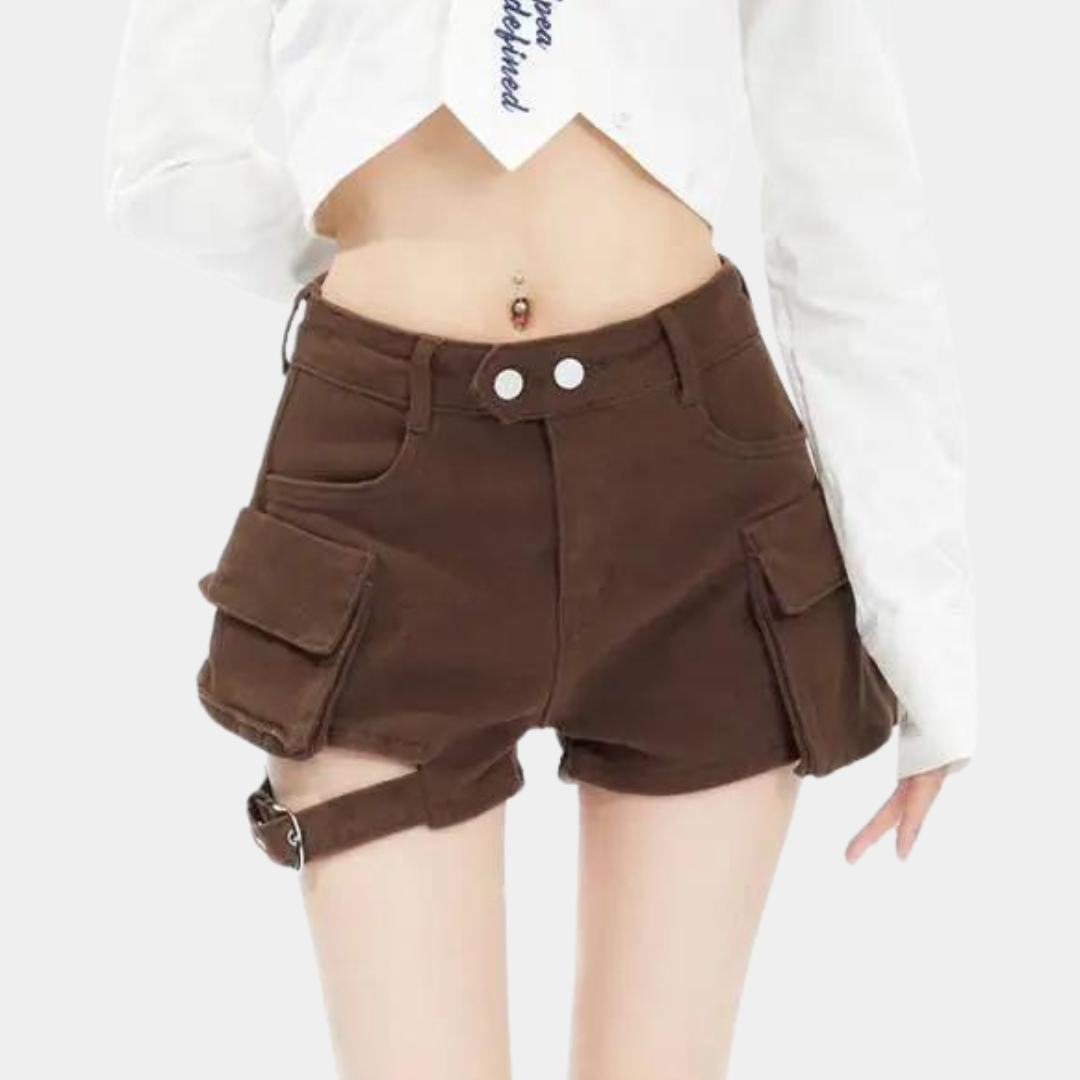 Stefana - Pantalones cortos de mujer a la moda y elegantes para cualquier ocasión