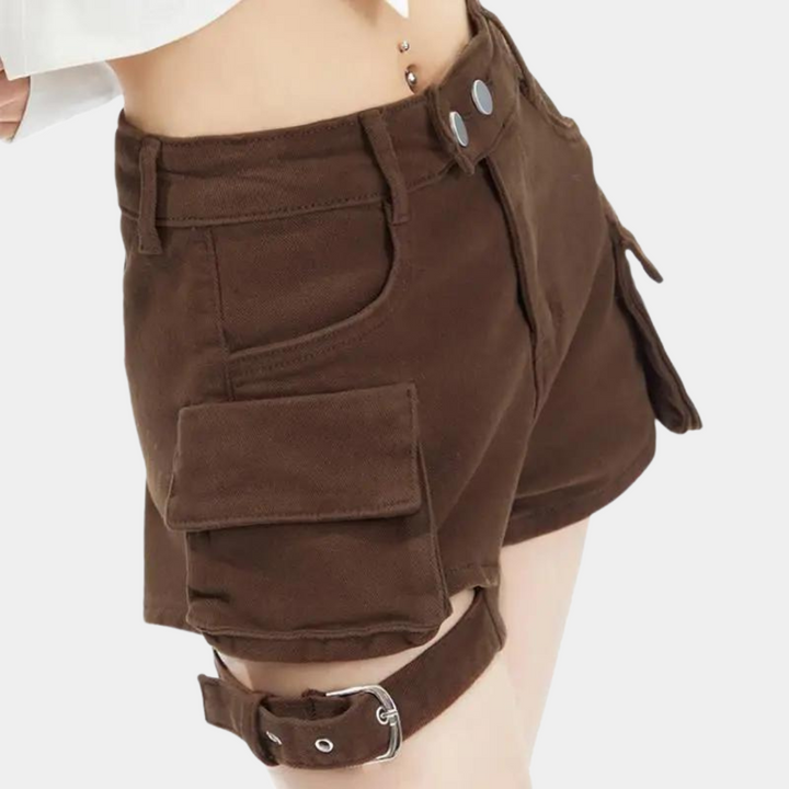Stefana - Pantalones cortos de mujer a la moda y elegantes para cualquier ocasión