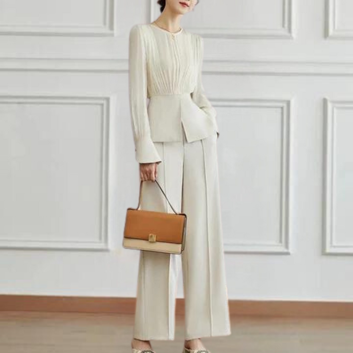Annaliese - Elegante y moderno conjunto femenino de 2 piezas