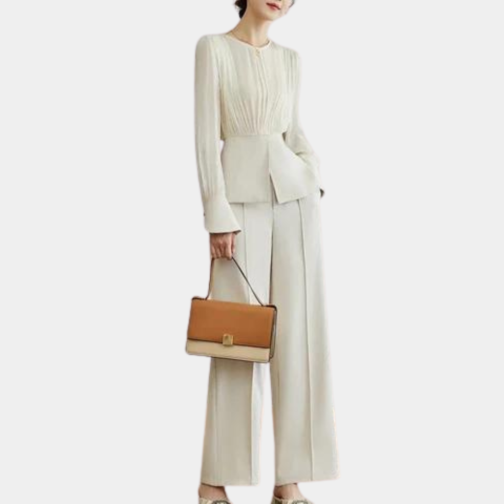Annaliese - Elegante y moderno conjunto femenino de 2 piezas