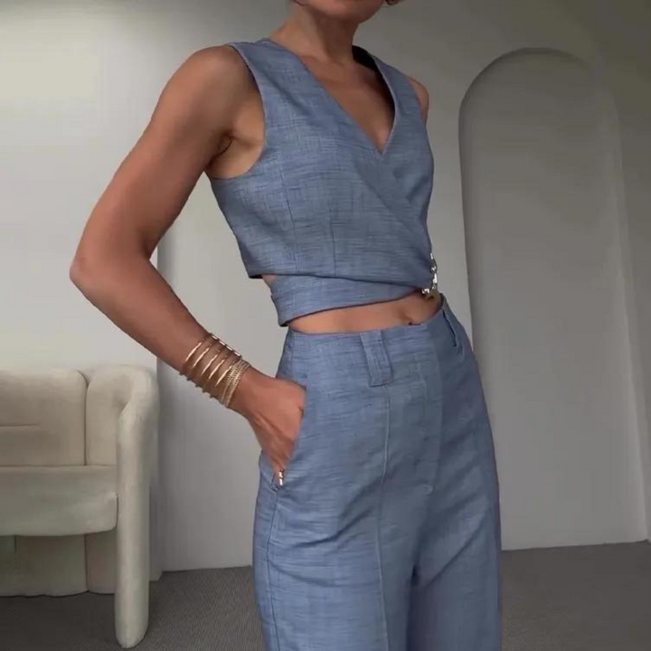 Aleyna - Elegante conjunto de lujo de dos piezas