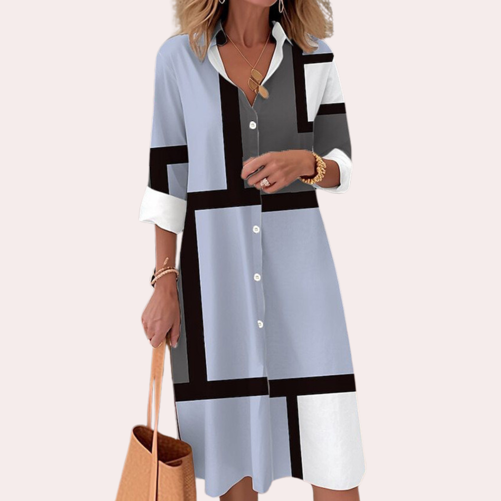 Elegante vestido midi Anna para mujer - ¡Perfecto para cualquier ocasión!