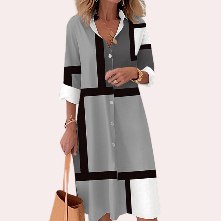 Elegante vestido midi Anna para mujer - ¡Perfecto para cualquier ocasión!