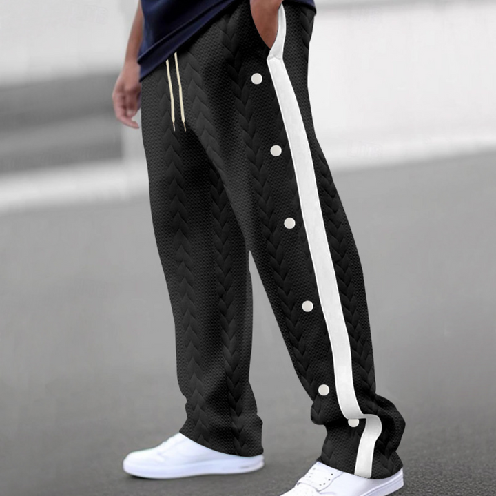 Christos - Pantalones de hombre elegantes y cómodos con cintura flexible