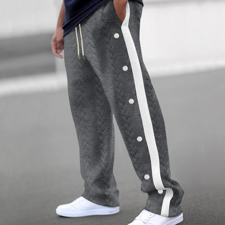 Christos - Pantalones de hombre elegantes y cómodos con cintura flexible