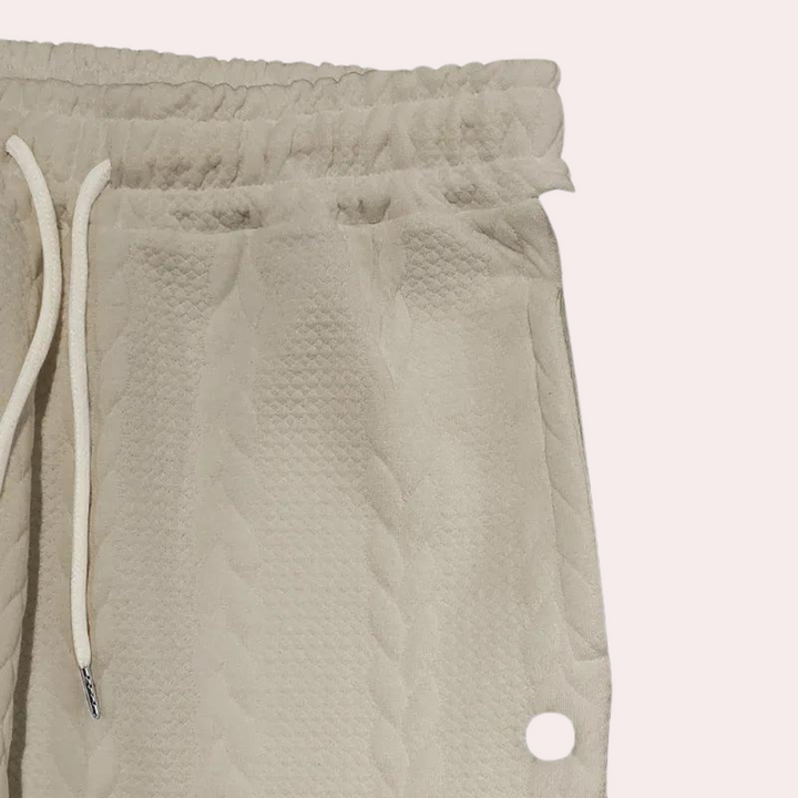 Christos - Pantalones de hombre elegantes y cómodos con cintura flexible