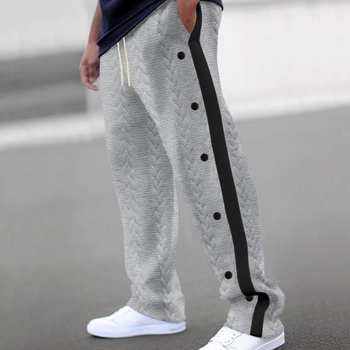 Christos - Pantalones de hombre elegantes y cómodos con cintura flexible
