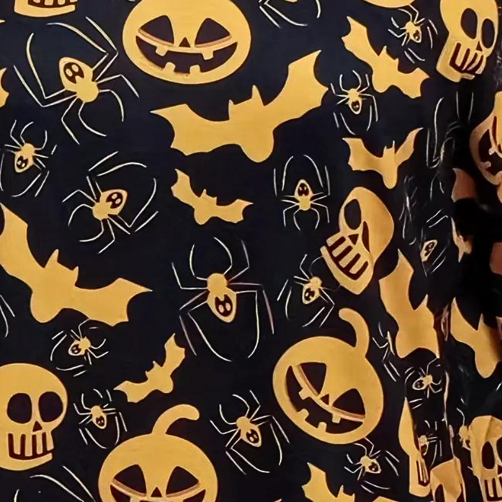 Csilla - Bonito minivestido de Halloween con acogedora capucha