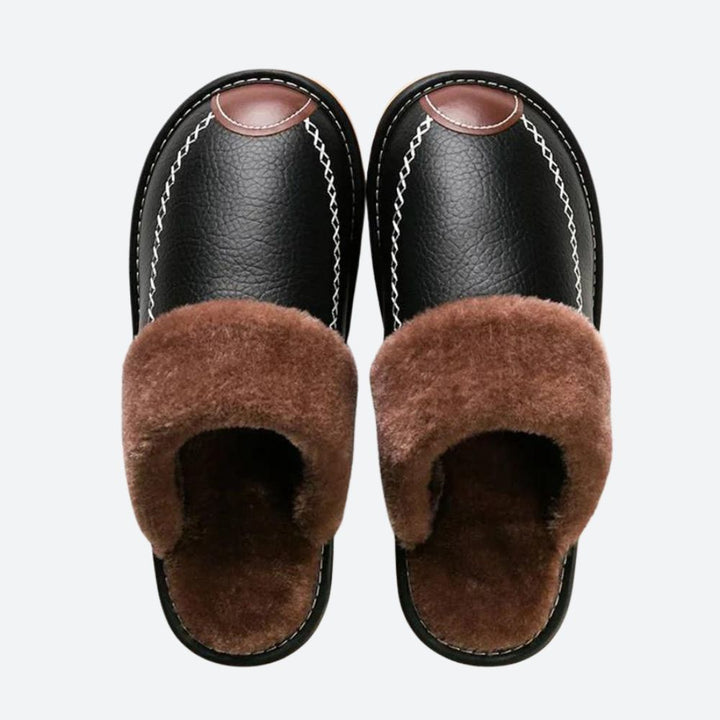Zapatillas de lujoso forro polar con entrada fácil - Casimir