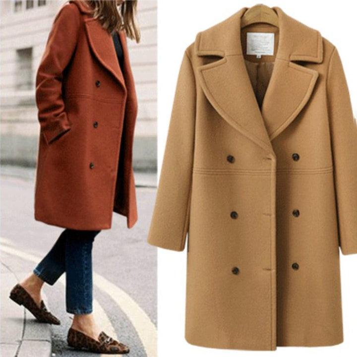 LESIA - Chaqueta de abrigo cómoda y elegante para mujer