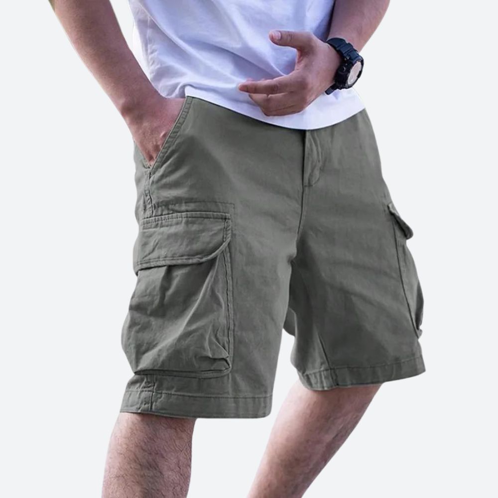 Elegantes pantalones cortos para hombre con prácticos bolsillos - Claude