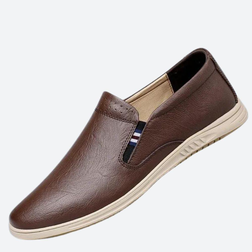 Elegantes y cómodos mocasines de piel - Dane