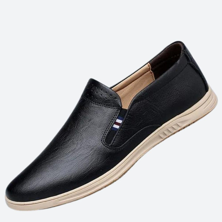 Elegantes y cómodos mocasines de piel - Dane