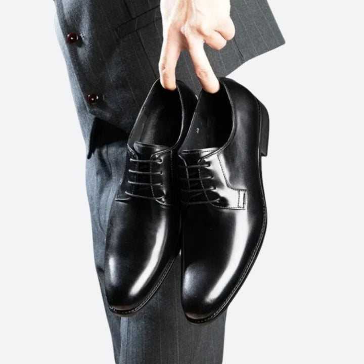 Elegantes zapatos de cordones de piel italiana - Darryl