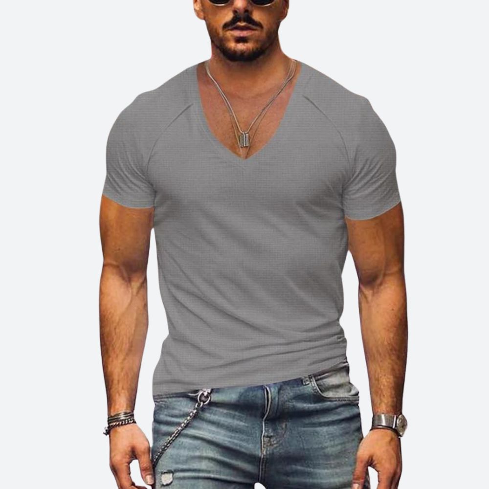 Elegante camisa de verano transpirable para hombre - Dyrs