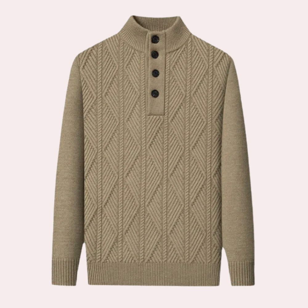 JAIR - Moderno jersey de punto para el hombre moderno