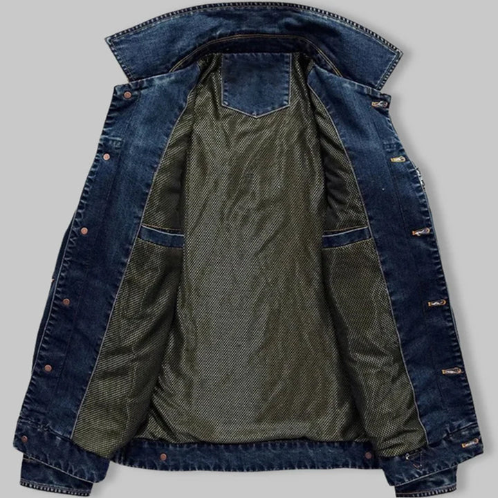 TEUN - Chaqueta clásica atemporal para hombre de estilo elegante