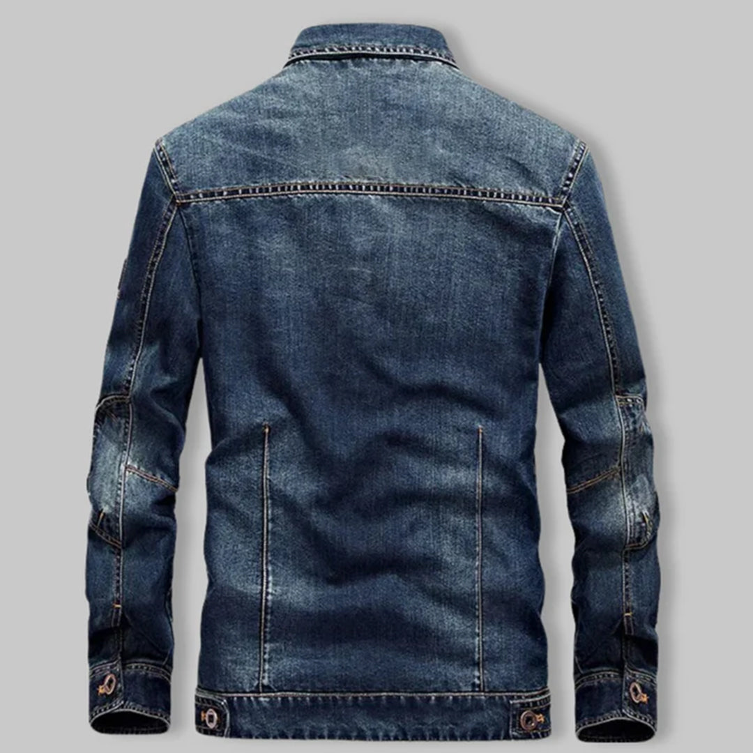 TEUN - Chaqueta clásica atemporal para hombre de estilo elegante