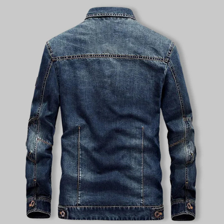 TEUN - Chaqueta clásica atemporal para hombre de estilo elegante