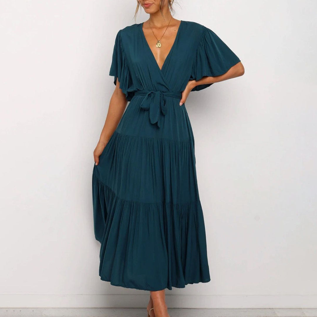 BRYNLEE - Vestido informal elegante y cómodo