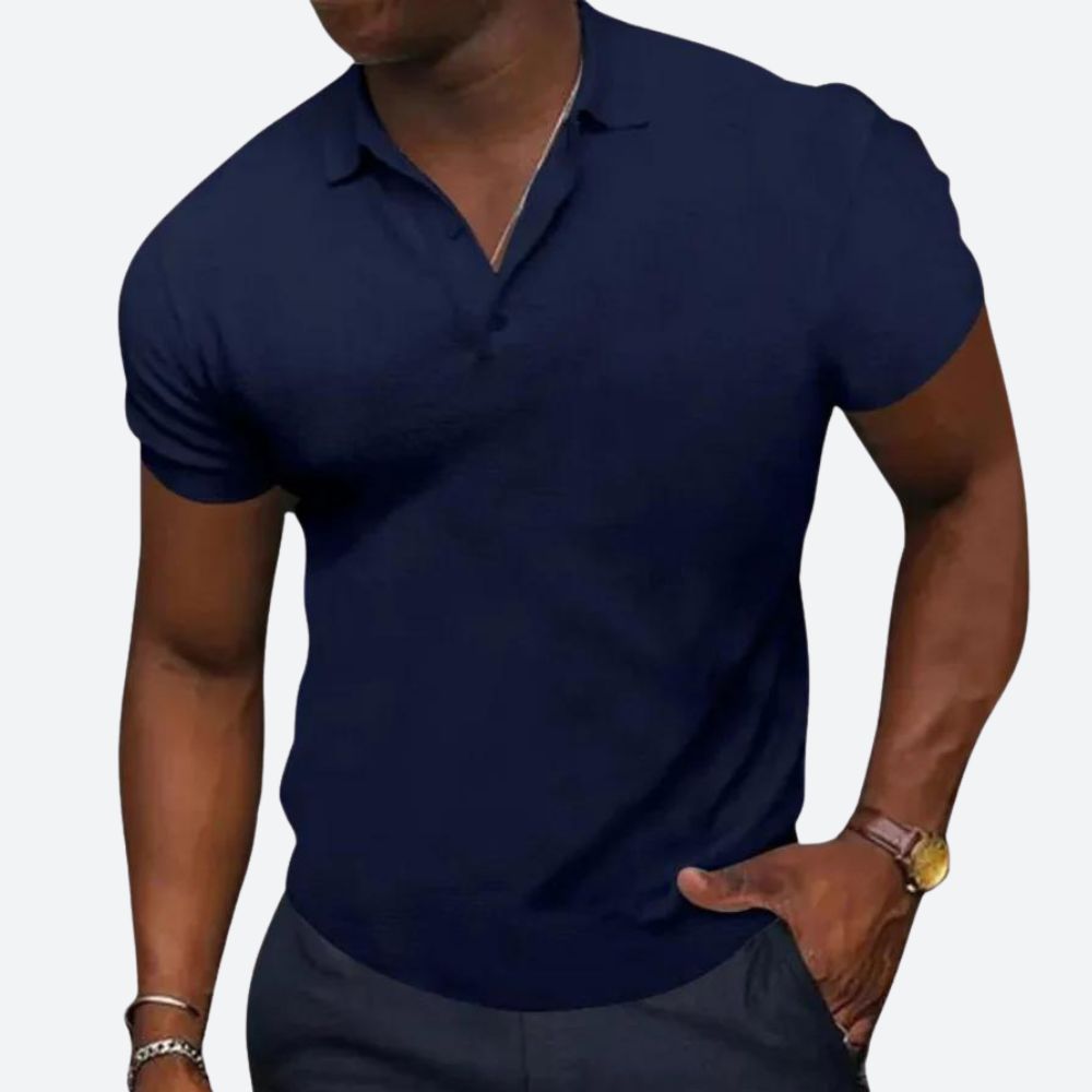 Elegante polo de verano Flint para un look refrescante