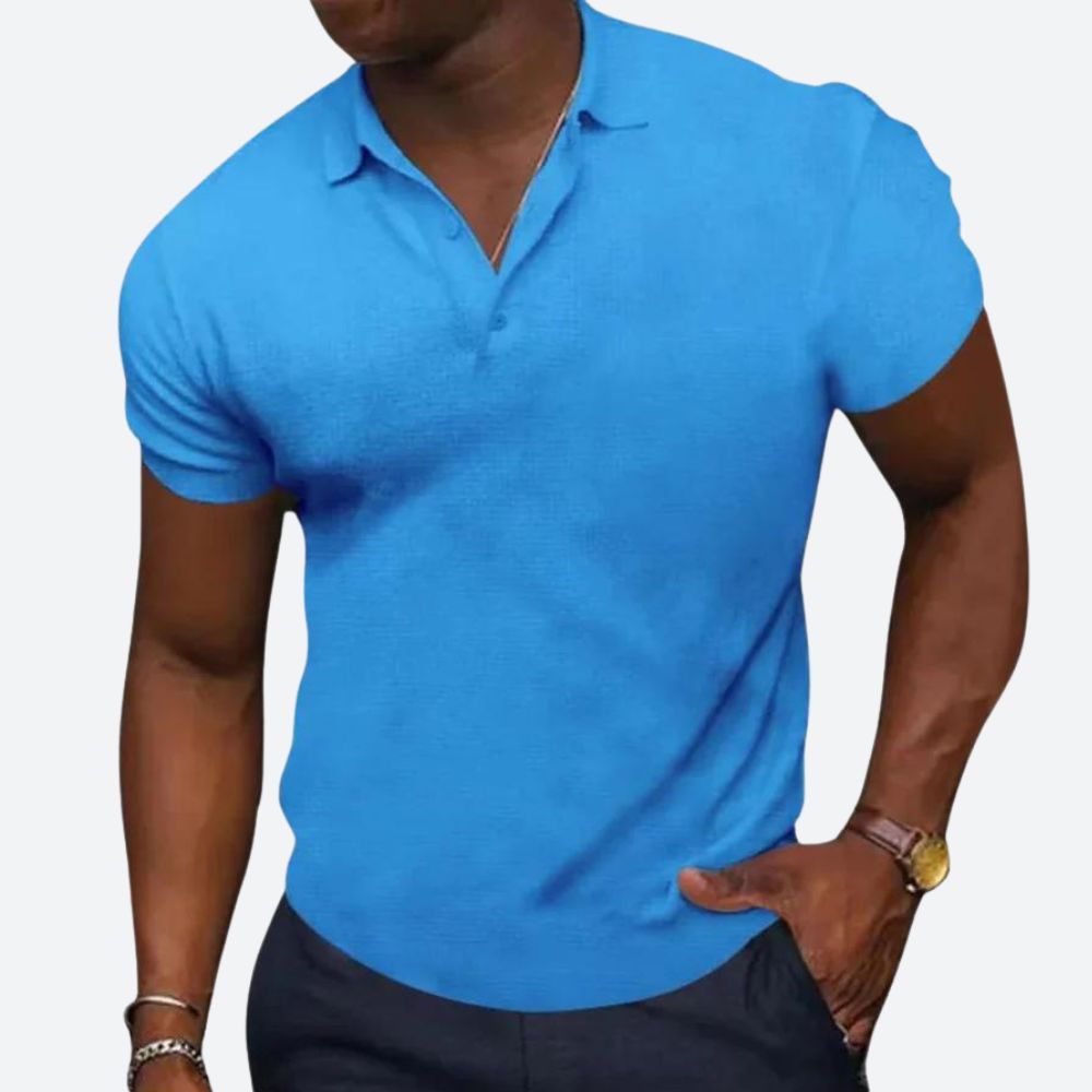 Elegante polo de verano Flint para un look refrescante