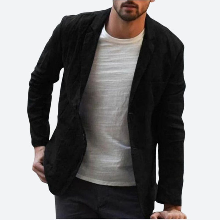 Elegante chaqueta de lino para hombre - Gerrit