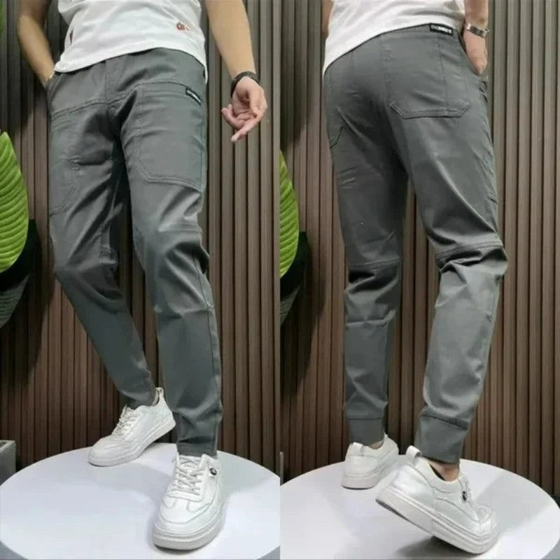 HARRI - Elegantes pantalones de hombre con múltiples y prácticos bolsillos