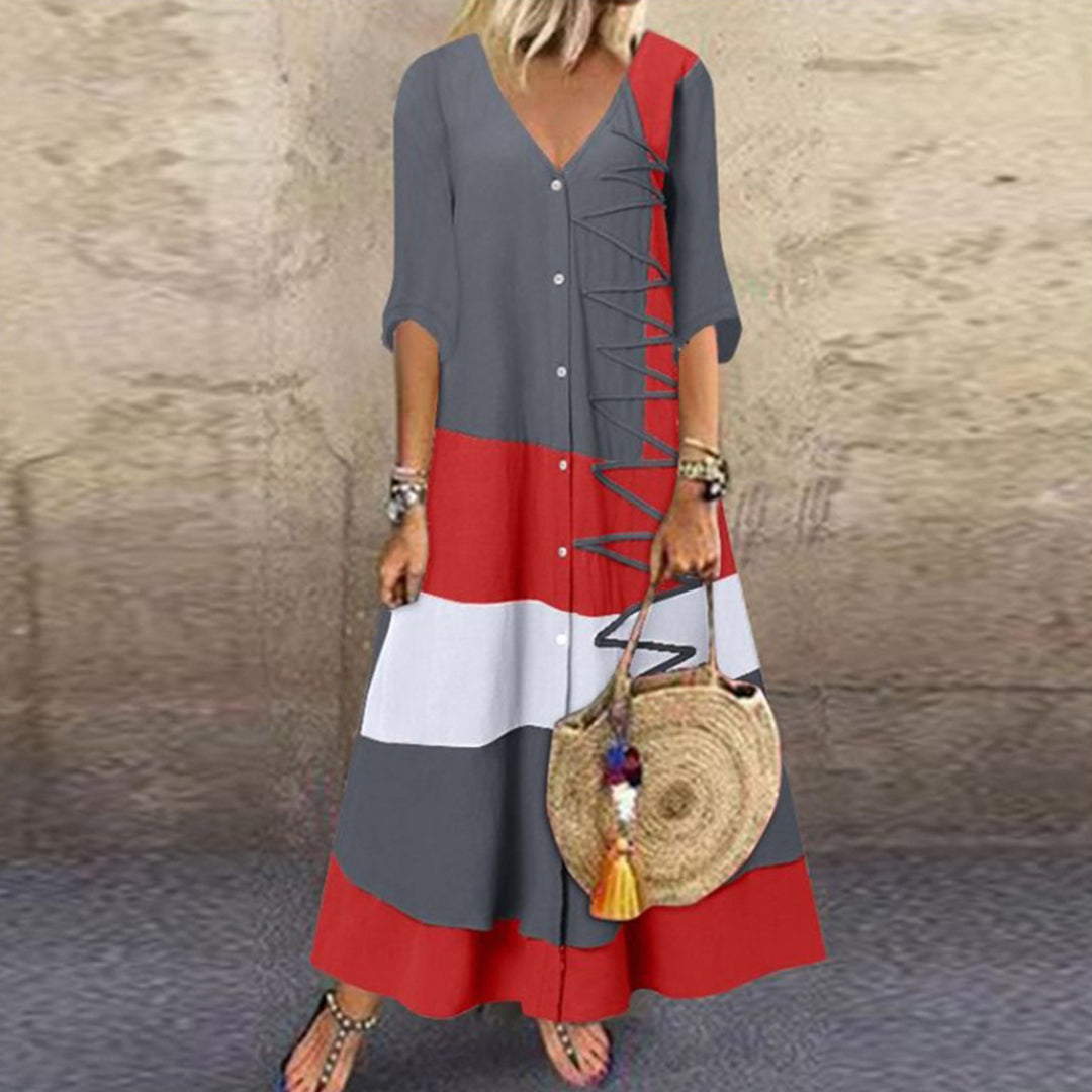 Vestido largo sofisticado y chic de ALTHAIA