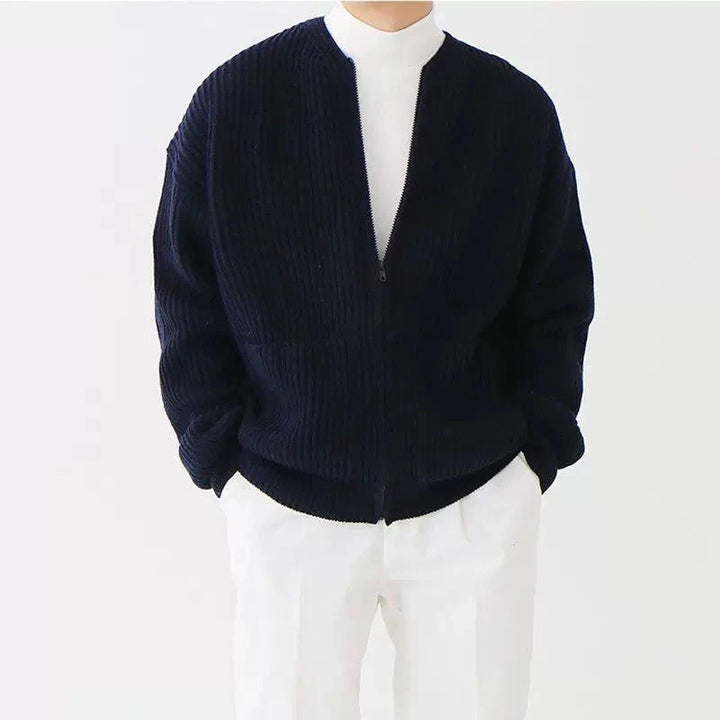 EMILIANO - Cómodo cárdigan para hombre
