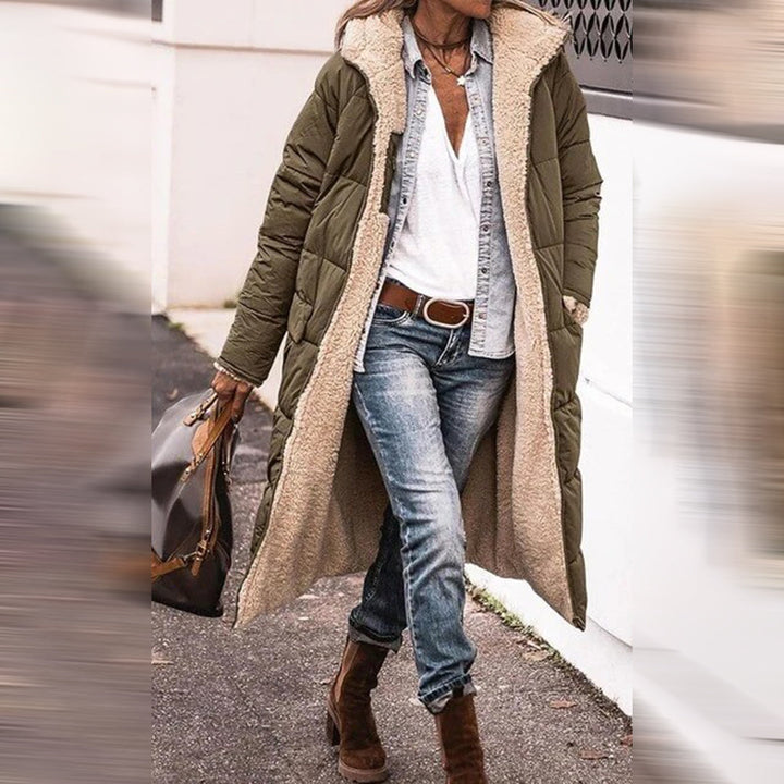 HAZEL - Elegante abrigo largo de invierno para mujer