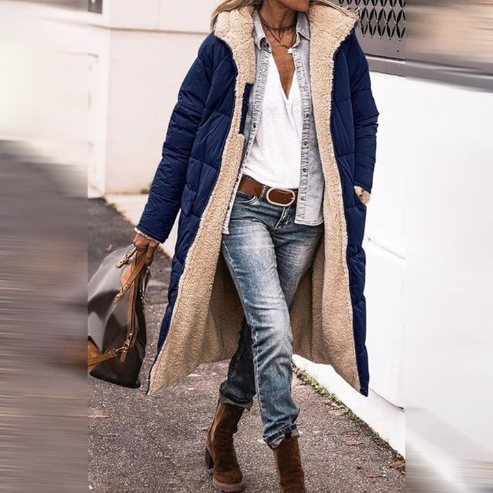 HAZEL - Elegante abrigo largo de invierno para mujer
