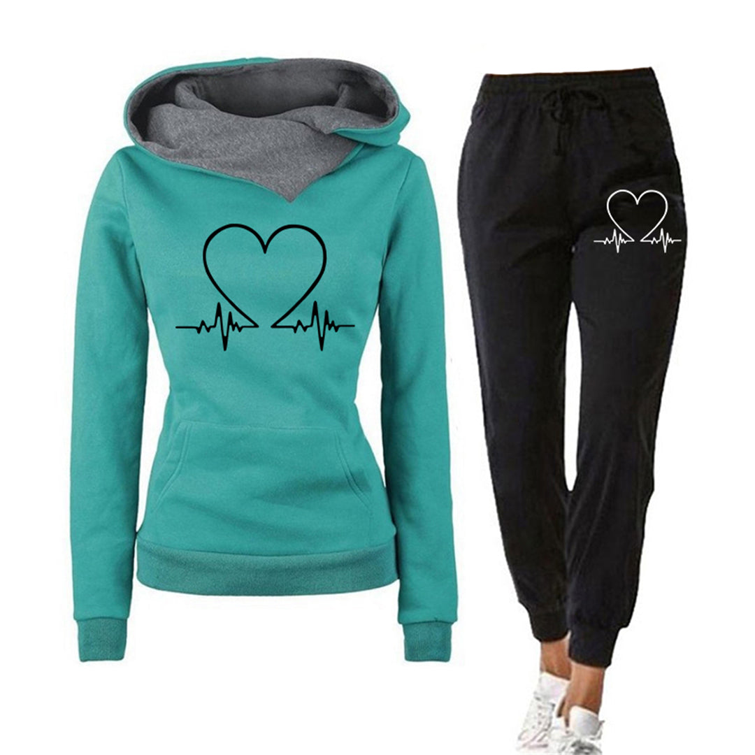 Elegante conjunto de jogging Hannah para mujer con cómodos pantalones