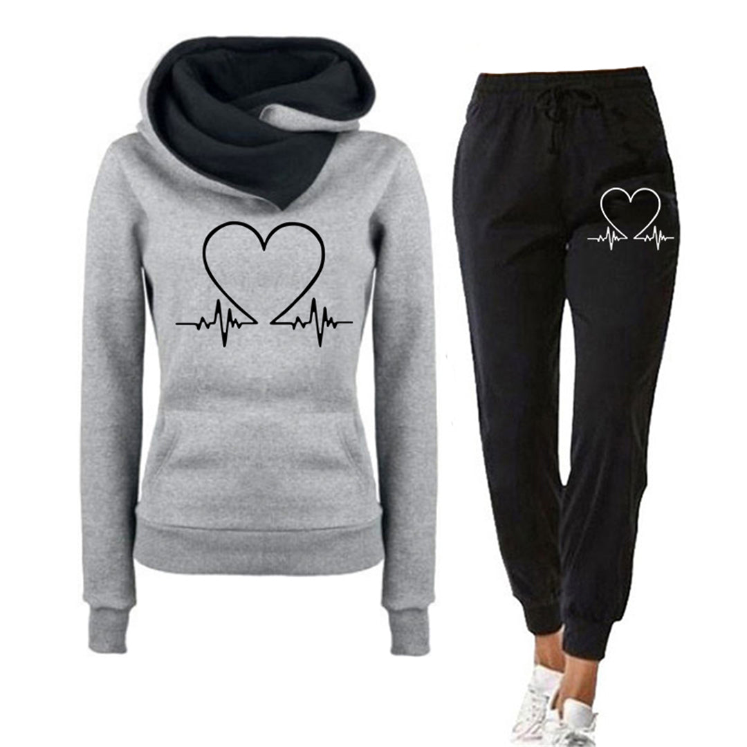 Elegante conjunto de jogging Hannah para mujer con cómodos pantalones