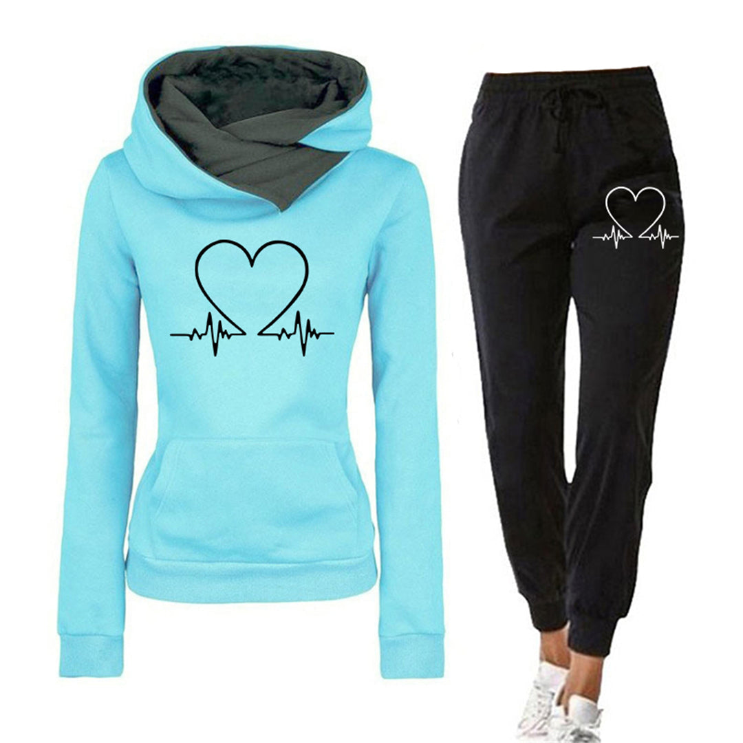Elegante conjunto de jogging Hannah para mujer con cómodos pantalones