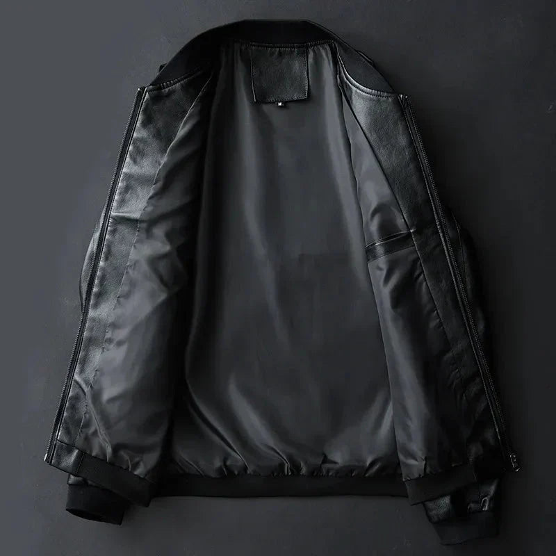 Andrés™ - Chaqueta de Cuero Premium