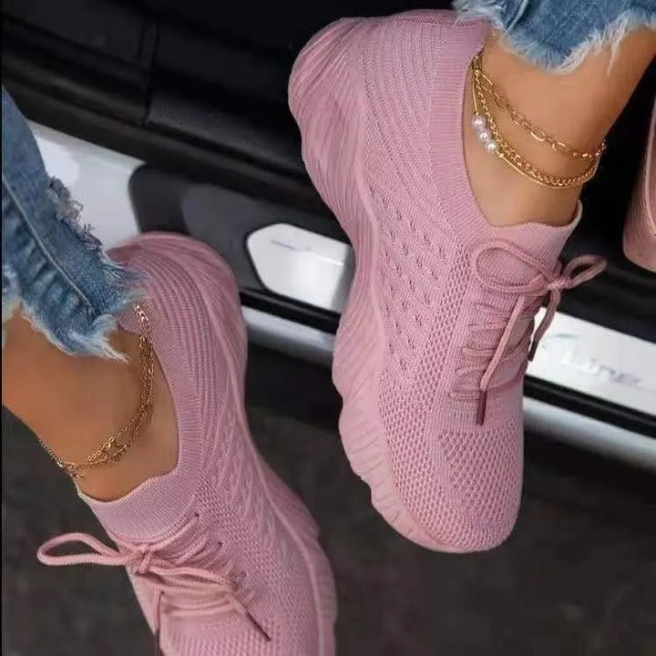Priscilla - Zapatillas ortopédicas de malla para mujer, máxima comodidad y estilo